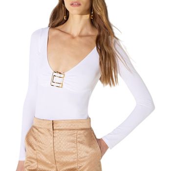 Elisabetta Franchi Camiseta manga larga MD00567E2 para mujer