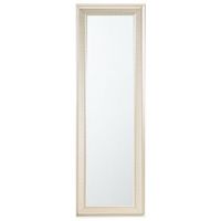 espejo de pared dorado 51 x 141 cm marco sintetico moderno estilo glam salon dormitorio cassis