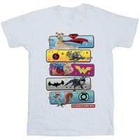 dc comics camiseta manga larga dc league of super-pets para nina