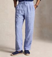 polo ralph lauren para hombre 710b19649002 pantalon lateef de lino relaxed fit azul xxl casual