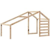 techo de cama infantil madera maciza pino 188x82x113 cm vidaxl