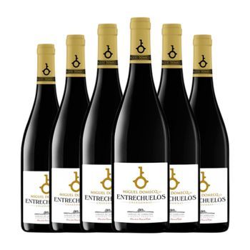 Entrechuelos Vino Blanco Vino Joven 75 Cl 13.5% Vol. (pack De 6 Unidades)