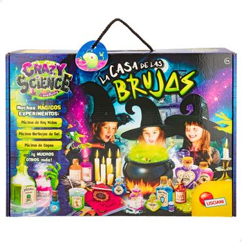 Kit Ciencia Infantil la Casa de las Brujas Lisciani, 39x6,5x29 Cm, Multicolor