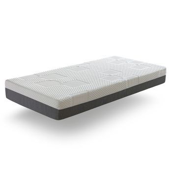 Colchón De Espuma Xaluca Air Latex 90x200 Altura 20 Cm - Con 2 Cm De Látex