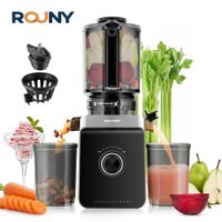 rouny exprimidor lento extractor de prensa en frio con sin filtro maquina exprimidora de frutas electrica de facil limpieza con gran calibre negro