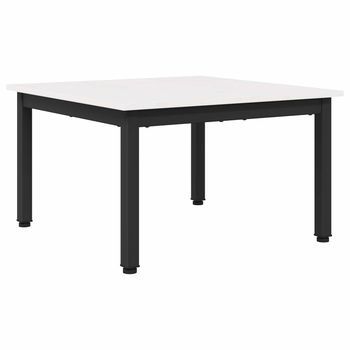 Mesa De Centro 60x60x36 Cm Madera - Blanco