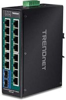trendnet ti-pg162 switch no administrado gigabit ethernet 101001000 energia sobre ethernet poe negro