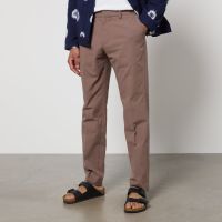 wax london alp smart cotton-blend seersucker trousers - w30l32