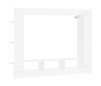 Mueble para tv madera de ingeniería blanco 152x22x113 cm