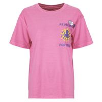newtone camiseta azul trucker para mujer