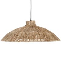 lampara colgante de yute trenzado beige o55 cm