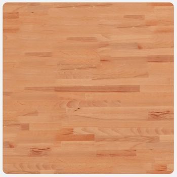 Tablero De Mesa Cuadrado De Madera Maciza De Haya 70x70x4 Cm Vidaxl