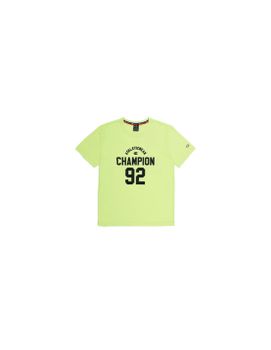 Camiseta Champion Crewneck Hombre Amarillo