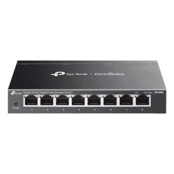 Switch TP-Link Omada ES208G Gestionado 8 Puertos Gigabit Ethernet L2 Montaje Pared