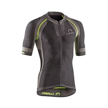 Maillot ciclismo Lurbel Cycling Shark ¡AHORRA 40%! - S, GRIS/PISTACHO