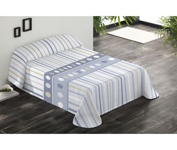 Colcha san marino cama 90cm color azul