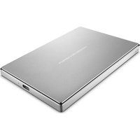 lacie seagate porsche design portable hard drive - 2 tb silver silver