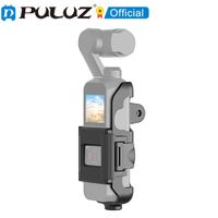 carcasa protectora puluz con soporte y base para dji osmo pocketpocket 2 adaptador de montaje para tripode accesorios