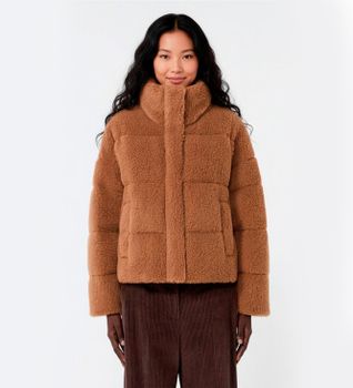 Weekend Max Mara para mujer. 2525486062600 Abrigo Alfredo camel (44), Marrón, Casual, Poliéster