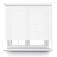estor enrollable miami blanco 230x250cm