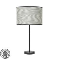sobremesa alto moda 1xe27 negrosurco gris 63x30x 30 cm