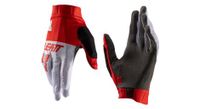 leatt 1 0 gripr guantes largos rojo gris