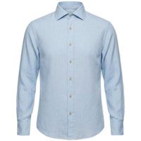 tintoria mattei camisa manga larga j66 tnp linen-ub1 para hombre