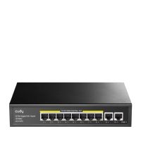 switch cudy gs1010pe 10 puertos gigabit poe montaje rackpared