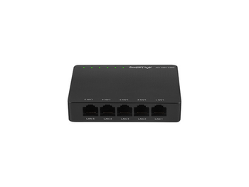SWITCH LANBERG 5 PUERTOS GIGABIT RJ45 ETHERNET