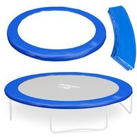 cubierta de resorte para trampolin de pvc neo-sport de 374 cm y 12 pies