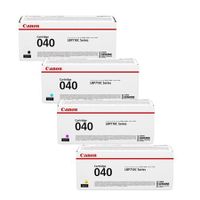 original multipack canon i-sensys lbp-712cx printer toner cartridges 4 pack -0460c001aa