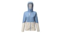 chaqueta impermeable millet fitz roy mujer azul beige