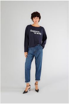 camiseta extragrande con texto 