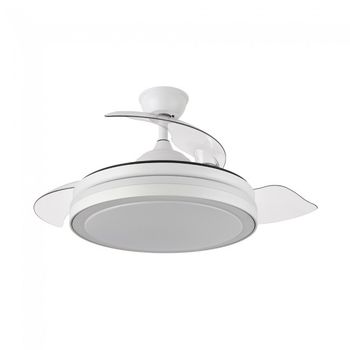 Ventilador led con aspas retráctiles esparta plus cct (72w)