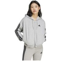 adidas chaqueta deporte sweat a capuche essentials 3-stripes en coton eponge para mujer