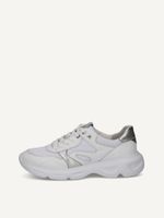 caprice sneaker white made of leather and synthetic size 38