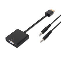 AISENS A122-0126 adaptador de cable de vÃdeo 0,1 m Negro