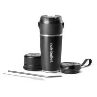 nutribullet flip batidora de vaso portatil 059l con bateria 111v usb-c negra