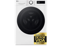 lavadora secadora - lg f4dr6010a1w 10 kg  6 kg 1400 rpm 12 programas ai direct drive turbowash360 blanco