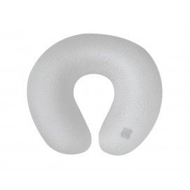 Almohada de viaje de espuma viscoelástica Airknit Gris