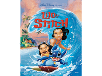 poster 3d - sherwood lilo  stitch enmarcado licencia oficial stitch