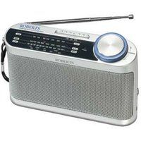 roberts r9993 portable analogue radio - silver silver
