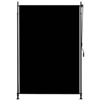 estor enrollable de exterior gris antracita 150x270 cm