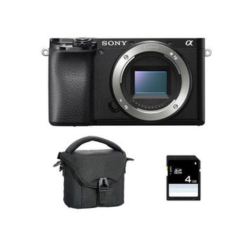 Cámara Mirrorless Sony Alpha 6100 Cuerpo 24.2MP Sensor APS-C WiFi Bluetooth