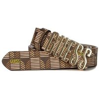 guess cinturon bw9115p4225bro para mujer