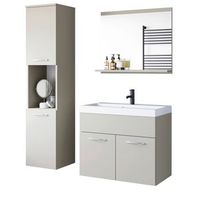 conjunto de muebles de bano montreal juego de muebles de bano muebles de bano pequenos lavabo incluido color beige cachemir