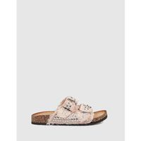 kamome trends sandalias sandalia ceron rosa para mujer