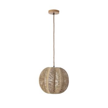 Lámpara de techo DALLAS de cuerda beige Ø50 cm E27