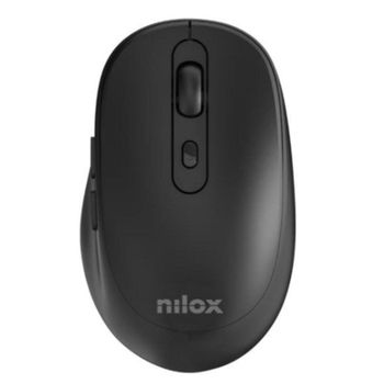 Ratón Nilox NXMOWI4001 Wireless 3200 DPI Negro 6 Botones Ambidiestro