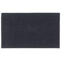 felpudo de fibra de coco gris oscuro 90x150 cm vidaxl